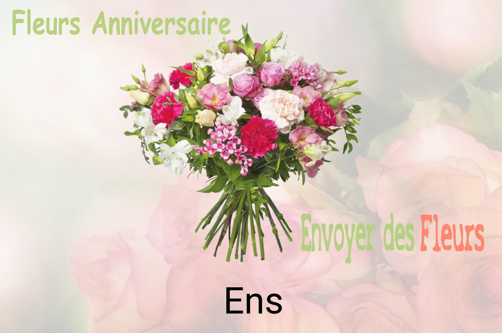 Bouquet de fleurs d’anniversaire livré à Ens